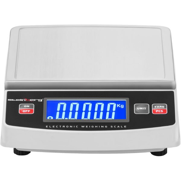 10030508-4 Virtuves galda skala ar LCD 5000 /1 g skaitīšanas funkciju