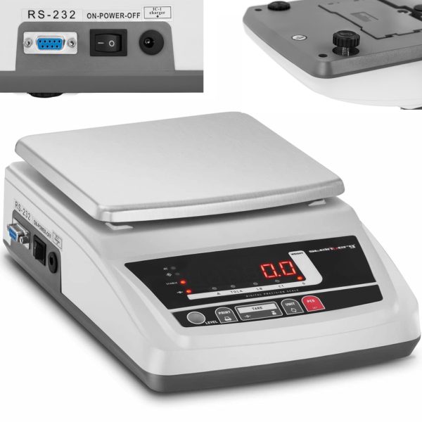 LED laboratorijas svars LED 3000 g / 0 LED laboratorijas svars LED 3000 g / 0