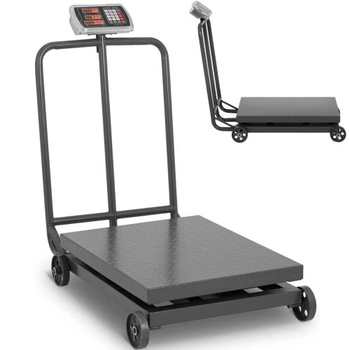 Rūpnieciskās platformas svars uz LED riteņiem 1000 kg / 200 g