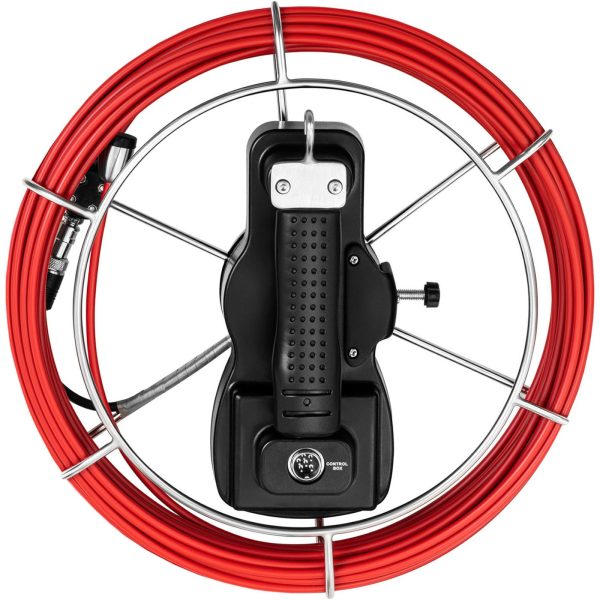Endoskopa pārbaudes diagnostikas kamera čemodānā 12 LED TFT 7 '' SD 30 m