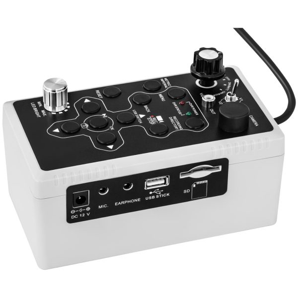 Endoskopa pārbaudes diagnostikas kamera čemodānā 12 LED TFT 7 '' SD 20 m