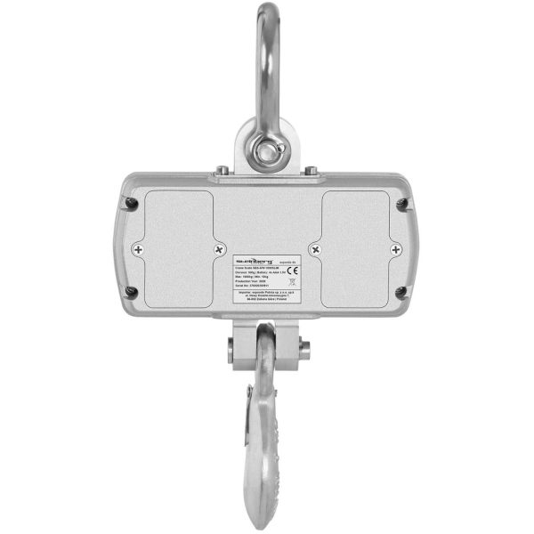 Piekārtu uzglabāšanas āķa svars ar tālvadības pulti Liels LCD displejs līdz 1T 1000 / 0,5 kg