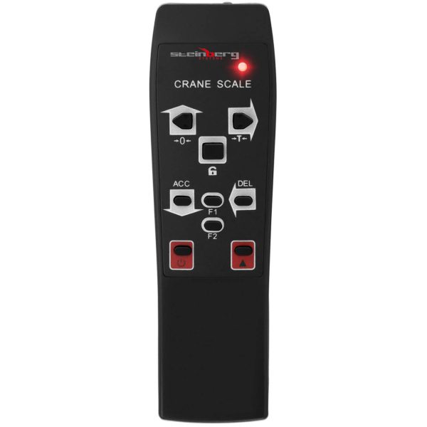 Piekārtu noliktavas āķa svars ar tālvadības pulti. Liels LCD 500 / 0,1 kg displejs