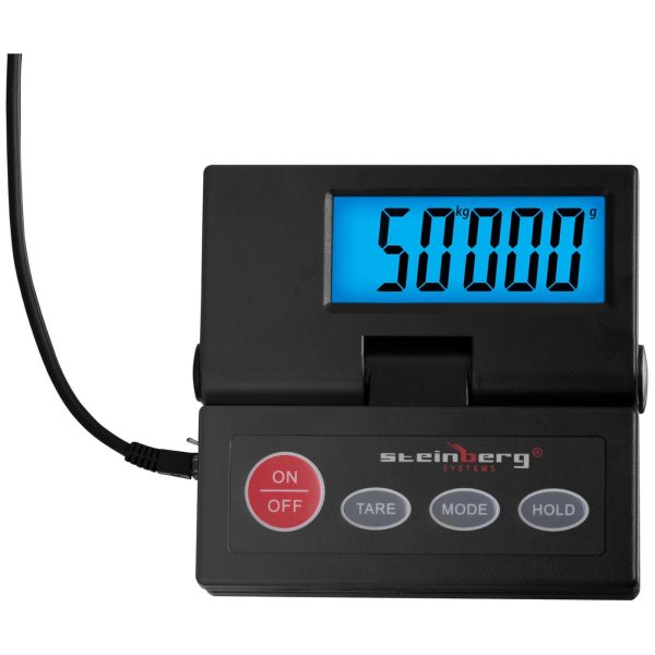 Platformas svars līdz 50 kg / 10g LCD