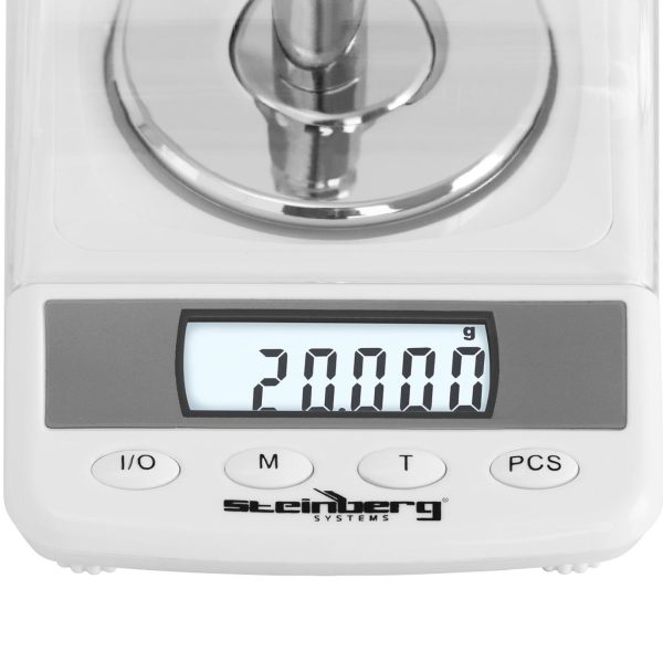 Precīza laboratorijas svars Rūpīga gabalu saskaitīšana 50 g / 0,001 g