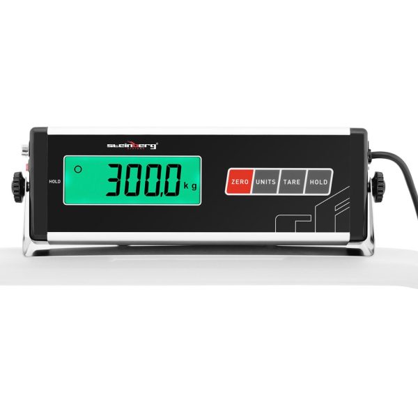 Uzglabāšanas platformas svars 100 x 95 cm LCD RS232 300 kg / 100 g