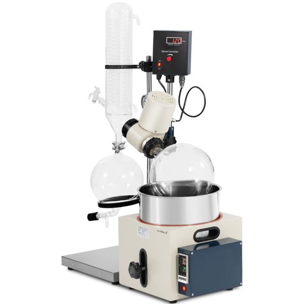 Vakuuma vakciera rotācijas ūdensnecaurlaidīgi 2 l 120 apgr./min laboratorijai/40 W