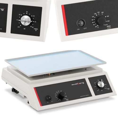 Orbitālās platformas laboratorijas sakratīšana caurulēm 0 - 210 apgr./min