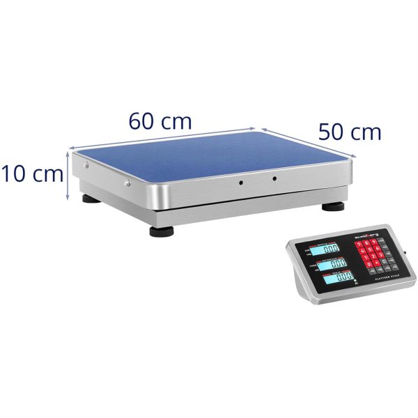 WiFi 300 kg / 0,05 g WiFi platformas svars