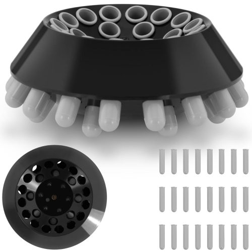 Rotora leņķa rotors laboratorijas centrifugēšanai 24 mēģinājumiem 10 ml