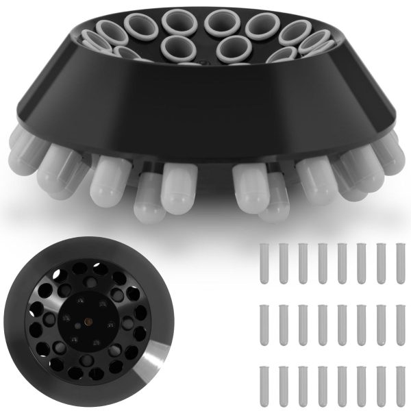 Rotora leņķa rotors laboratorijas centrifugēšanai 24 mēģinājumiem 10 ml