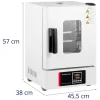 Laboratorijas inkubatora mikrobioloģiskās vidusskolas vadībā 18 L 200 W
