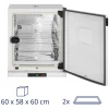 Laboratorijas inkubators Hearčs ar spēka gaisa kursu 70C 210 L
