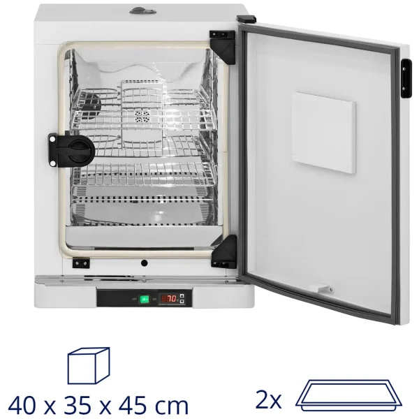 Laboratorijas inkubators Hearčs ar spēka gaisa kursu 70C 65 L