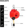 Link Balancer Rec Clear ar pneimatisko šļūteni 1,5 - 2,5 kg 1,3 m