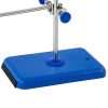 10030756-3 Statīvu laboratorijas stends ar aprīkojumu 60 cm 1 skavas burtu 2 skavas 3 gredzeni 60 mm 80 mm 100 mm