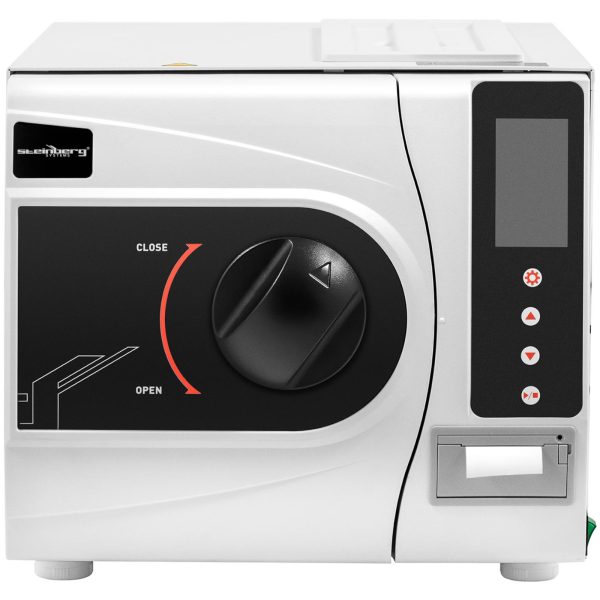 Spiediena -steam autoklāvs rīku sterilizēšanai 6 Printer printera B klases LCD 18 L