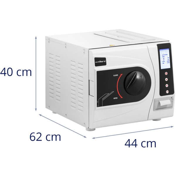 Spiediena -steam autoklāvs rīku sterilizēšanai 6 Printer printera B klases LCD 18 L