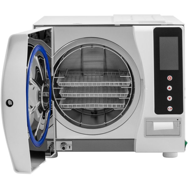 Spiediena -steam autoklāvs rīku sterilizēšanai 6 Printer printera B klases LCD 18 L