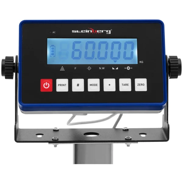 Kontroles noliktavas platformas svars 29 x 34 cm 60 kg / 0,007 kg