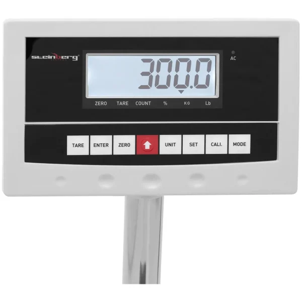 Noliktavas platformas svars 45 x 60 cm 300 kg / 0,01 kg