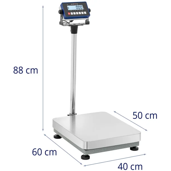 Noliktavas platformas svars 40 x 50 cm 300 kg / 0,01 kg