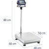 Rūpnieciskās platformas svars 40 x 50 cm 120 kg / 0,005 kg