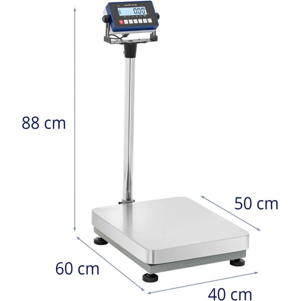 Rūpnieciskās platformas svars 40 x 50 cm 120 kg / 0,005 kg