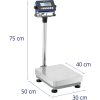 Rūpnieciskās platformas svars 30 x 40 cm 60 kg / 0,002 kg