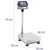 Noliktavas platformas svars 30 x 40 cm 30 kg / 0,001 kg