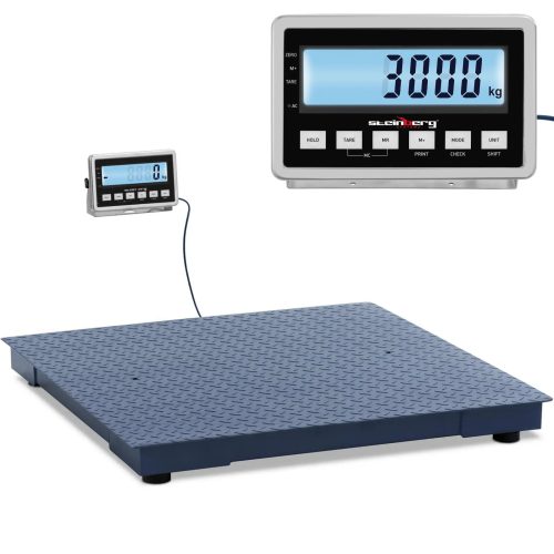 LCD noliktavas platformas svars 100 x 100 cm 3000 kg / 1 kg