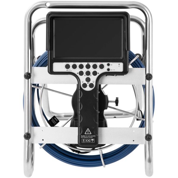 Endoskopa diagnostikas kamera 12 LED LCD 7 collas SD 30 m