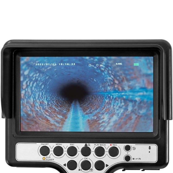 Endoskopa diagnostikas kamera 12 LED TFT 7 collas SD 60 m