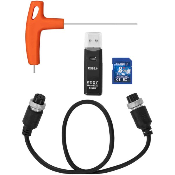 Endoskopa diagnostikas kamera 12 LED TFT 7 collas SD 60 m
