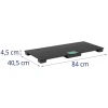 Veterinārās platformas svars dzīvniekiem 84 x 40,5 cm 150 kg / 50 g