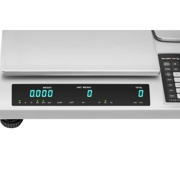 Svara skaitīšana ar atsauces svaru 34,5 x 26 cm 50 kg / 1 g