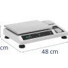 Svara skaitīšana ar atsauces svaru 34,5 x 26 cm 50 kg / 1 g