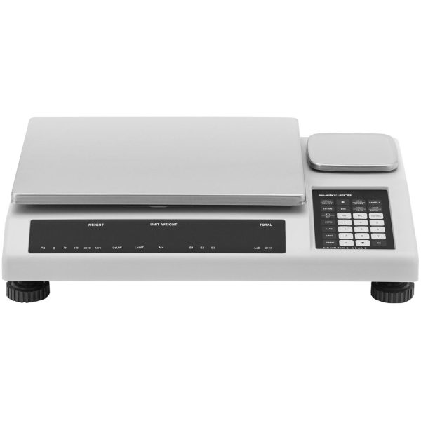 Svara skaitīšana ar atsauces svaru 34,5 x 26 cm akumulators + 25 kg / 0,5 g barošanas avots