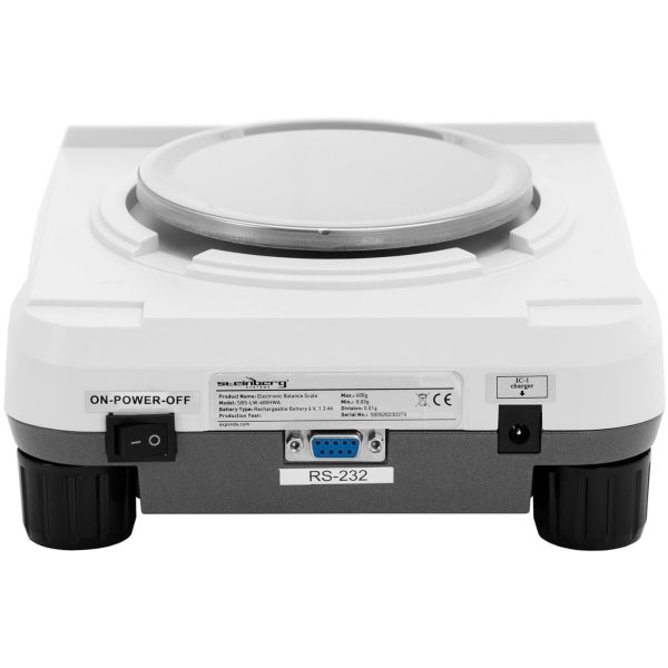 LCD Analytical Laboration Scule RS232 600G / 0,01G
