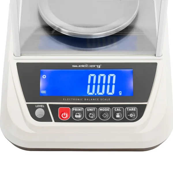 Analītiskais laboratorijas svars ar LCD RS232 2000G / 0,01G