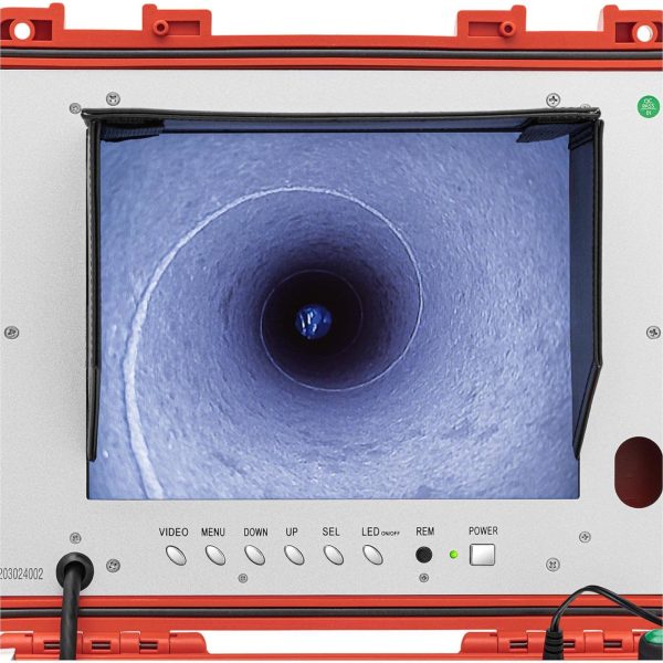 Endoskopa pārbaudes kamera 18 LED LCD 10 collas SD 20 m