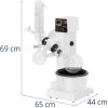 Rotācijas vakuuma krāns laboratorijai 1 l 200 apgr./min 40 W