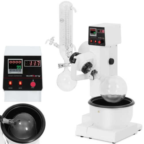 Rotācijas vakuuma krāns laboratorijai 1 l 200 apgr./min 40 W
