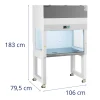 Laminārā laminārā kamera sterilam darbam 920 x 690 x 650 mm 240 W