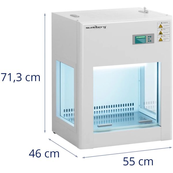 Laminārā laminārā kamera sterilam darbam 480 x 340 x 370 mm 110 W