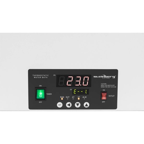 Laboratorijas ūdens vanna 6 vietējie 5-100C 22,5 l