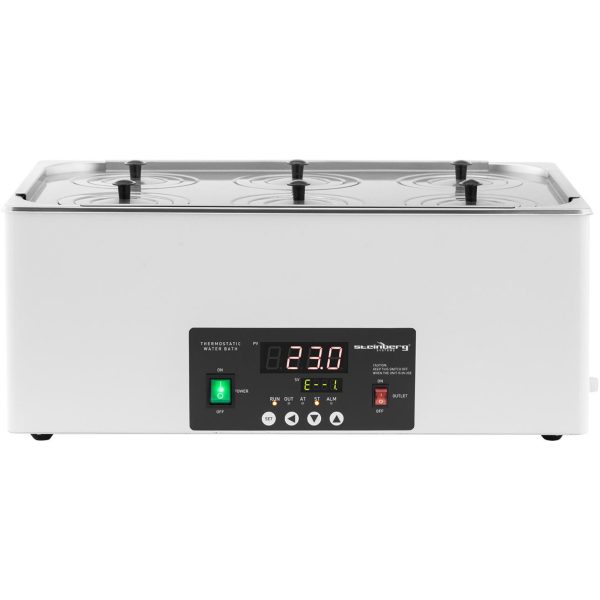 Laboratorijas ūdens vanna 6 vietējie 5-100C 22,5 l