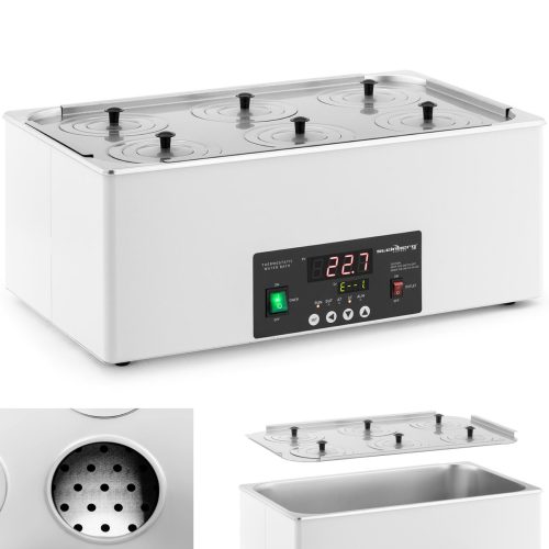 Laboratorijas ūdens vanna 6 vietējie 5-100C 22