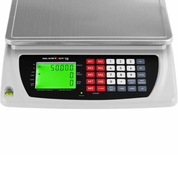 Iepirkšanās svars LCD 33,5 x 23 cm 50 kg / 6 g