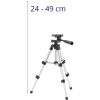Statīva statīva krosa lāzera 24-49 cm pavediens 1/4 ''